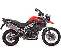 TRIUMPH TIGER 800 2012 MIVV ÉCHAPPEMENTS OVAL TITANE CARTER CLASSIQUE