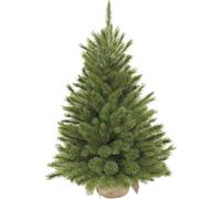 Triumph Tree Arbre de Noël artificiel Kunstkerstboompje LED - 46x46x60 cm - Aiguille dure - Vert