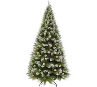 Triumph Tree Arbre de Noël artificiel Pittsburgh - 117x117x215 cm - Aiguille dure - Vert