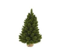 Triumph Tree Camden Sapin de Noël Artificiel avec toile de jute - H60 x Ø43 cm -