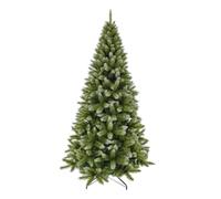 Triumph Tree Pittsburgh Sapin de Noël Artificiel - Décoration Noël avec Extrémités Givrées Blanches - Déco Noël 940 Branches Effet Réaliste - Arbre H230 x Ø122 cm - Vert