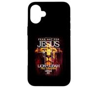 Triumphant Jesus Lion of Judah Revelation 5:5 Faith Artwork Coque pour iPhone 16 Plus