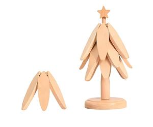 Trivets d'arbre pour plats chauds, support de pot à thé pliable en forme d'arbre antidérapant, résistant à la chaleur pour la maison, la cuisine, le restaurant, le comptoir, la salle à manger ou la