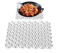 Trivets en Métal pour Plats Chauds,Dessous de Plat Résistant à la Chaleur en Acier Inoxydable | Tapis en Fil pour Dessous-De-Plat | pour Camping, Table, Cuisine, Poêles, Théière, Bol Et Plat