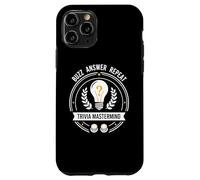 Trivia Mastermind Buzz Answer Repeat Quiz Night Design Coque pour iPhone 11 Pro