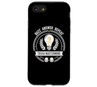 Trivia Mastermind Buzz Answer Repeat Quiz Night Design Coque pour iPhone SE (2020) / 7/8