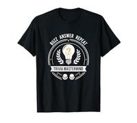 Trivia Mastermind Buzz Answer Repeat Quiz Night Design T-Shirt
