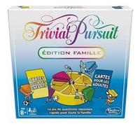 Trivial pursuit edition famille nouvelles questions - cartes enfants/adultes - 8 ans et plus G