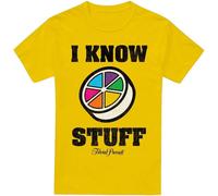 Trivial Pursuit - "I Know Stuff" T-shirt pour homme TV5204 (M) (Jaune)