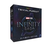 Trivial Pursuit : Marvel Cinematic Universe Ultimate Edition | Sous licence officielle | Jeu de société à collectionner avec 6 déménageurs Infinity Stone, 1800 questions, MCU Phases 1 à 3