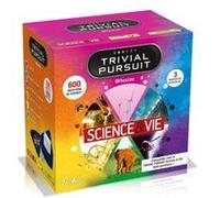 Trivial Pursuit Science Et Vie 600 Questions, 3 Niveaux Famille - Jeu Societe Quiz, Format Voyage, Version Fr - Set Recharge Et Carte