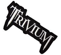 Trivium Classic Logo Standard Woven Patch Size Accessory Size