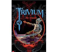 Trivium - Poster - The Crusade + 1 paquet de tesa Powerstrips® - contenu 20 pièces
