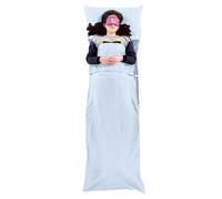 TRIWONDER Draps de Sac de Couchage 1 ou 2 Personnes Doublure Légère pour Voyage Camping Hôtel Train Auberges
