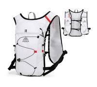 TRIWONDER Gilet Trail Hydratation Sac à Dos Running Léger pour Homme Femme Marathon Randonnée Vélo Course (B - Blanc - Sac Seul, Taille Unique)