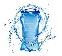TRIWONDER Poche Hydratation 1,5 L, 2 L, 3 L, Réservoir d'eau Souple pour Sac Hydratation Randonnée Running Vélo (C - 1,5 L (PEVA))