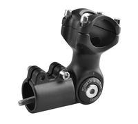 TRIWONDER Potence de Guidon de Vélo Réglable 0-90 Degrés Rehausse Potence VTT Riser pour Vélo de Route Montagne BMX 1-1/8" (31,8 x 60 mm)