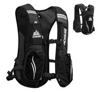 TRIWONDER Sac Trail 5,5L Gilet d'Hydratation Sac à Dos Hydratation Léger pour Marathon Randonnée VTT Course Running Homme Femme (Noir - Seul Sac)