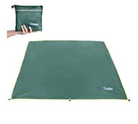 TRIWONDER Tarp Ultra Léger Tapis de Sol Camping Bâche de Tente Anti-Pluie Auvent Imperméable pour Randonnée Pique-Nique Plage (B - Vert, S - 150 x 220 cm)