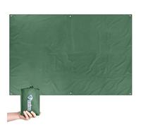TRIWONDER Tarp Ultra Léger Tapis de Sol Camping Bâche de Tente Anti-Pluie Auvent Imperméable pour Randonnée Pique-Nique Plage (A - Vert, L - 240 x 220 cm)