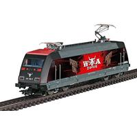 Trix 25476 Locomotive électrique BR 101 W:O:A Wacken Design Spur H0 - Locomotive de Collection pour Les Fans de Hard Rock & Metal