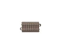 Trix Modellbahnen Rail droit 62064 H0 Voie C - 64,3 mm avec massif - 10 pièces