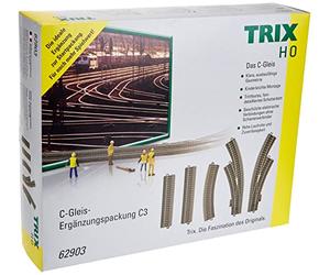 Trix 62903 Kit de complément C 3 - Voie H0 - Rails et aiguillages