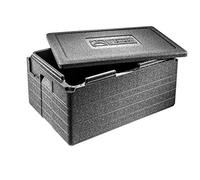 Thermohauser Trix 8300040459 Box Gastronorm 1/1, 53,5 x 33 x 26, Fv/40459, acier inoxydable, noir