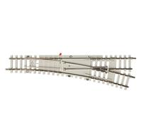 T14538 (N) Voie Minitrix Aiguillage, à gauche, Traverse en béton 112.6 mm 15 ° 1 pc(s)
