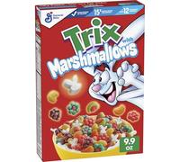 Trix Céréales fruitées pour petit-déjeuner avec guimauves, fabriquées avec des grains entiers, 300 ml