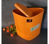 Trix Eco Poubelle Cosmétique Seau Orange. Design En Triangle.