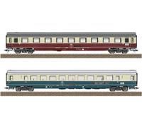 TRIX H0 23143 SET de 2 voitures de voyageurs Fern Express FD 1980 mer Royal de la DB Set 2