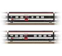 TRIX H0 23282 H0 SET supplémentaire 2 pour Giruno de la SBB D(B9) 2.classe et E(B8) 2.classe