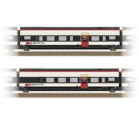TRIX H0 23283 H0 SET complémentaire 3 pour Giruno de la SBB J(A4) 1.classe et K(A3) 1.classe