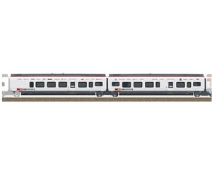TRIX H0 23285 Lot de 2 voitures supplémentaires H0 pour Rabe 501 Giruno de la SBB