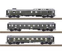 TRIX H0 23650 SET de wagons H0 PwPost4ü-28 de la DRG