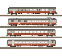 TRIX H0 23690 Lot de 4 voitures de voyageurs Swiss Express de la SBB