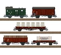 TRIX H0 24075 H0 Lot de 5 Wagons de Marchandises de la DR