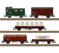 TRIX H0 24075 Set de 5 wagons de marchandises de la DR H0