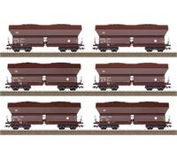 TRIX H0 24182 Lot de 6 wagons H0 Falder NS 182 de DB AG