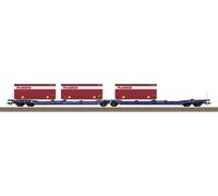 TRIX H0 T24474 Wagon porte-conteneur CC