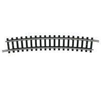 Trix Modellbahnen Rail courbe Minitrix 14927 R4 15° Échelle N 362,6 mm 10 pièces