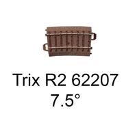 Trix Modellbahnen Rail courbe 62207 pour voie C H0 – 6 pièces