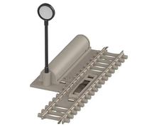 TRIX Rail de découplage, longueur 76,3 mm Minitrix Béton - Trix 14569