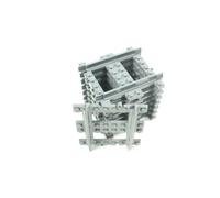 Trixbrix Demi-Rails Droits 10 pcs - Compatible avec Les Trains Lego City | Compatible avec Lego City Train : 60197, 60198, 60205, 60238, 60336, 60337, 10277, 60051, 60052, 60098, 60423 · Made in EU