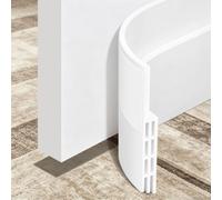 TriXcelent Bas de Porte Isolant, Joint d'étanchéité Silicone Autocollant | Bloque courants d'air froids, boudin de porte isolant, installation sans outil, reduit depenses energetiques, amovible