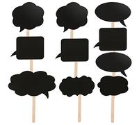 TRIXES 10 Différents Tableaux en Cartons Bulles de Messages Bricolage
