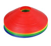 TRIXES 20 Articles Lot de Cônes Marquage Multicolores Légers Souples Football Sports Entraînement