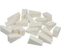 Trixes 20 Éponges Compressés De Maquillage Pour Mélange De Fond De Teint De Beauté Professionnel Et D'art Des Ongles