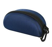 TRIXES Cas de protection Lunettes de soleil et lunettes de lecture Blue Navy Zipped